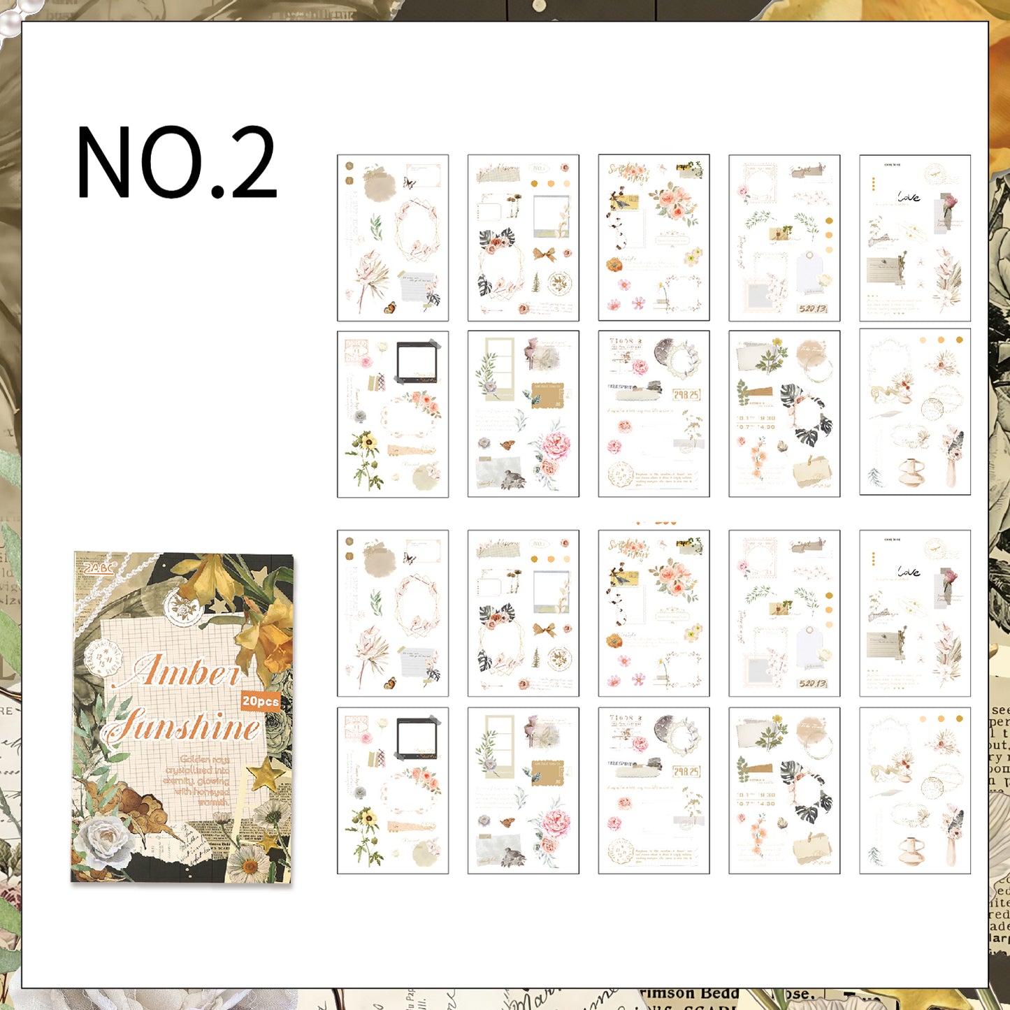 Floral & Botanical Sticker Book