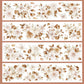 Fall Floral  Die-Cut  PET Tape