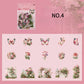 Floral & Aesthetic Lifestyle PET Sticker Pack