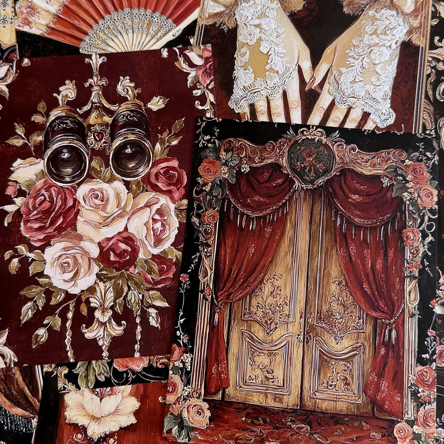 Court Opera Scrapbook Paper