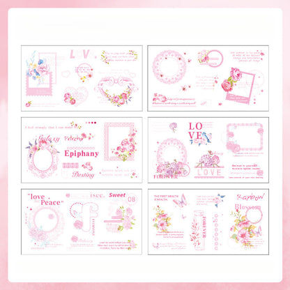 Border Flower Stickers