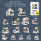 Letter Series Stickers