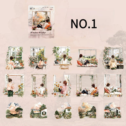 Weather by the Window Sticker Pack
