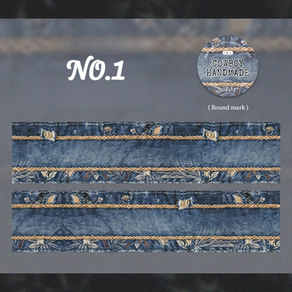 Denim Craft Theme Washi Tape