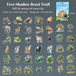 Jungle Adventure Series Sticker Pack