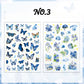 Florals & Butterflies PET Sticker Pack