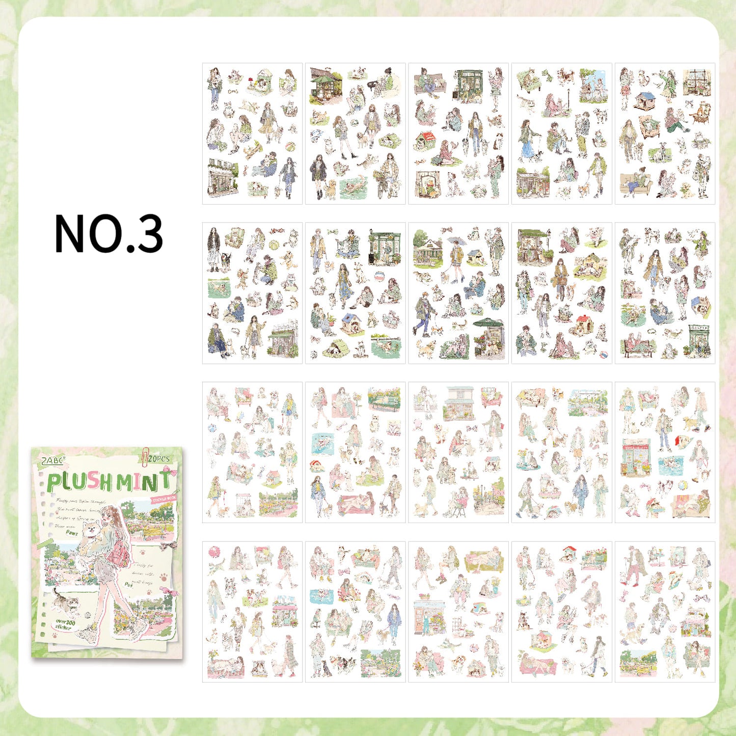 Daily Life Sticker Book