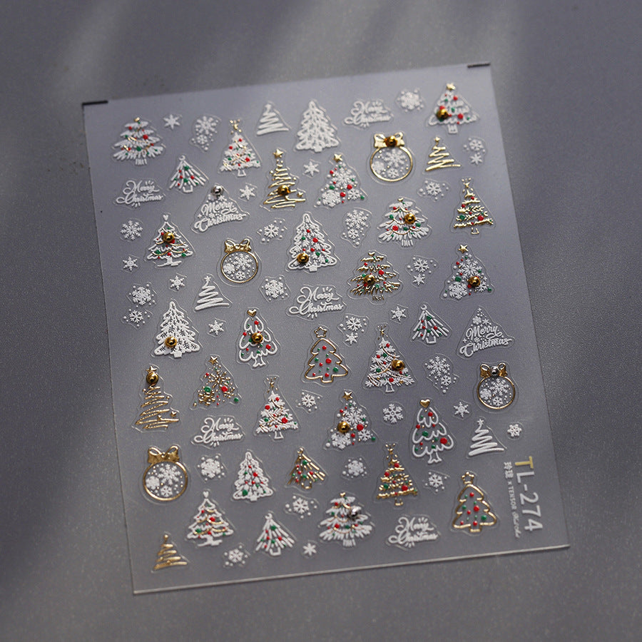 Christmas Theme Mini Decor Stickers