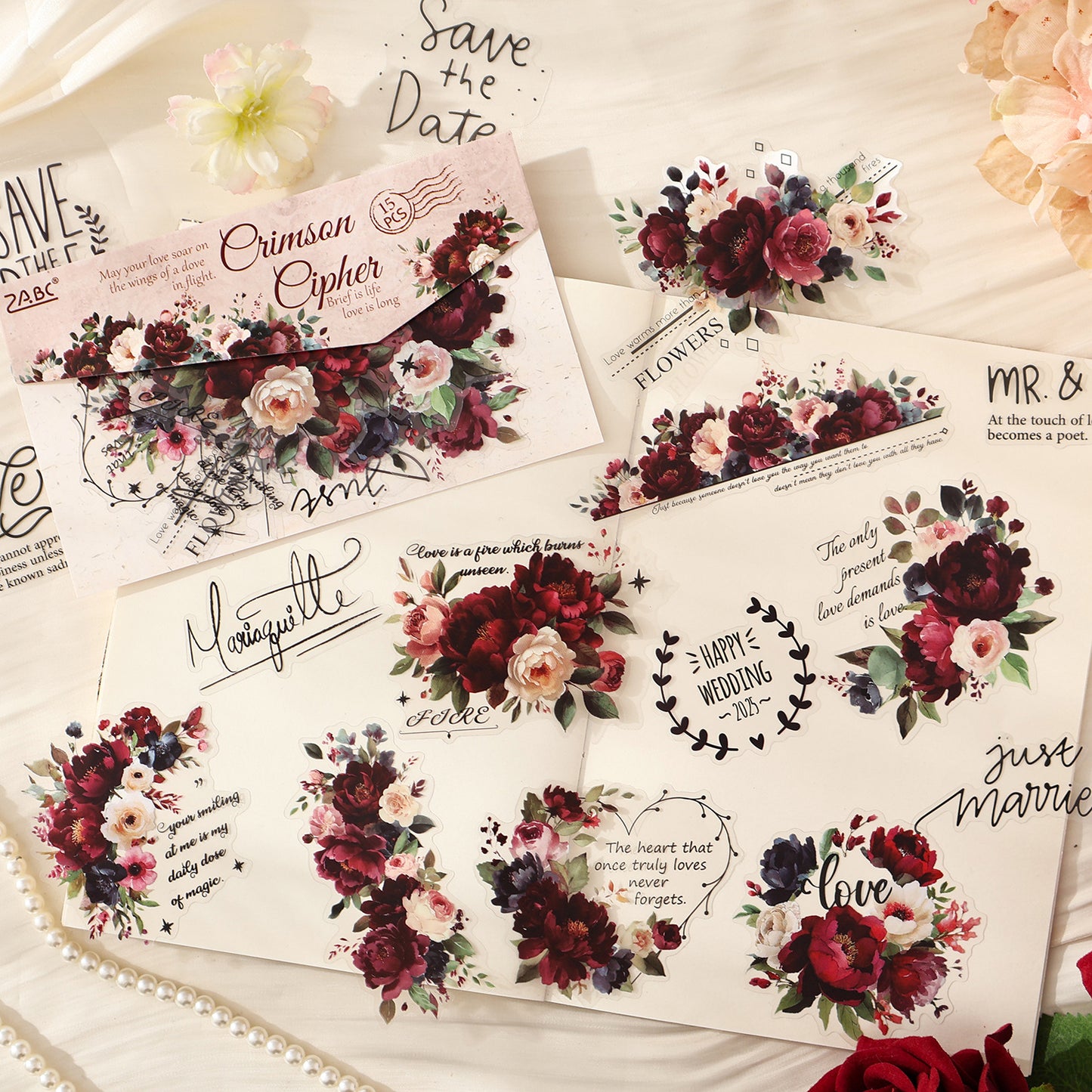 Blooming Floral Sticker Pack