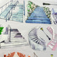 One Cycle Staircase Pattern PET Tape