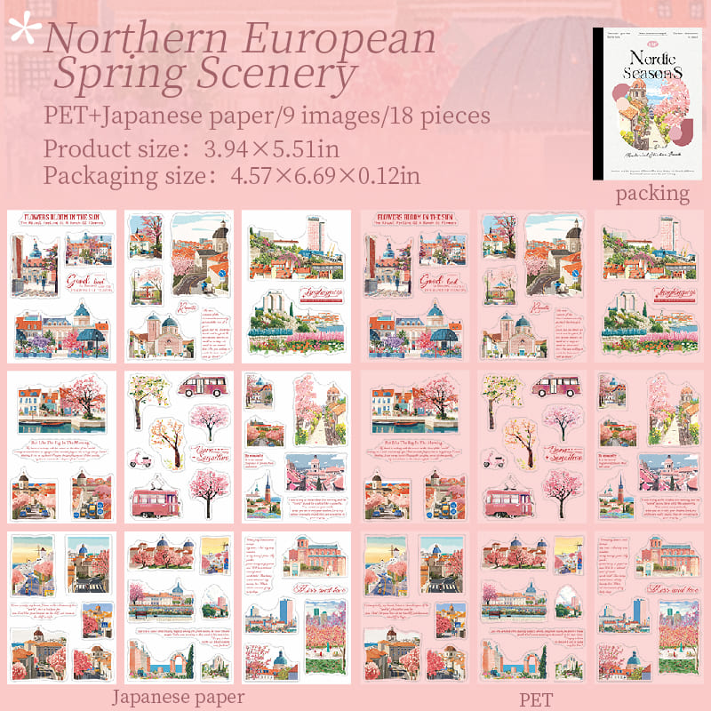 Four Seasons Sticker Book