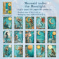 Mermaid Theme  Scrapbook Paper