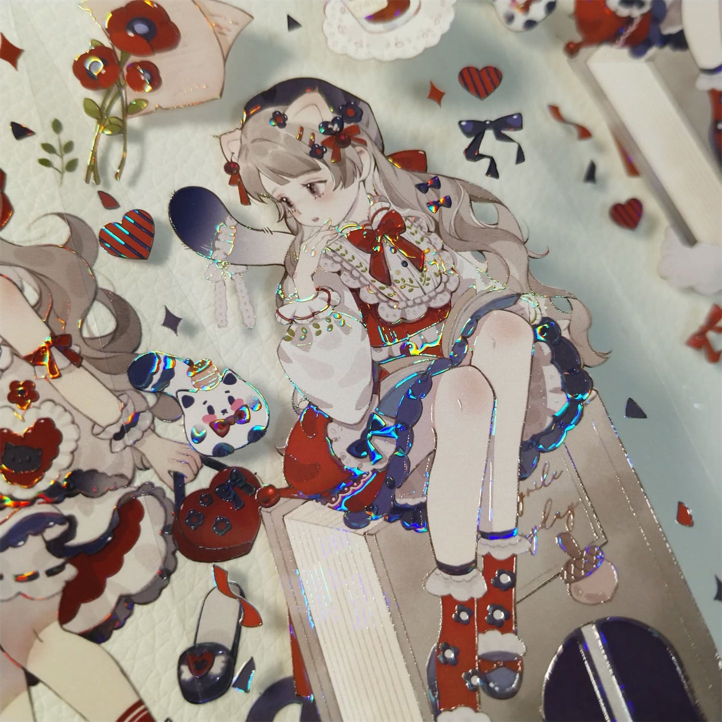 Cute Girl One Cycle PET Tape