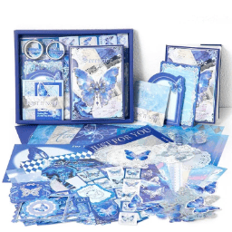 162PCS Butterfly Anthology Scrapbook  Box