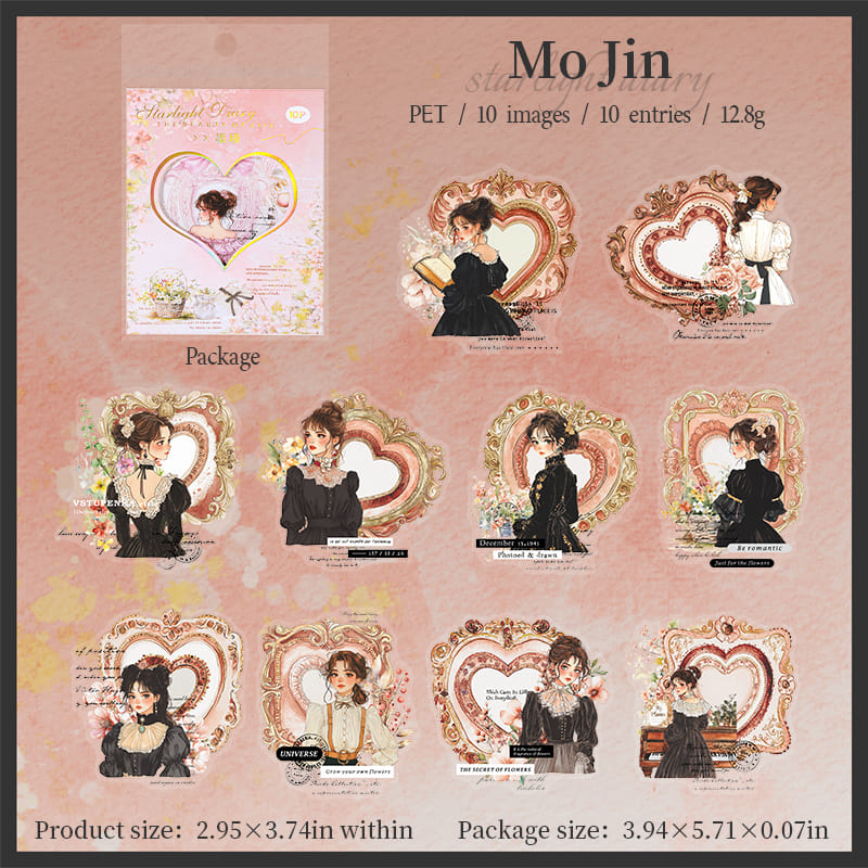 Girl Character Sticker Pack