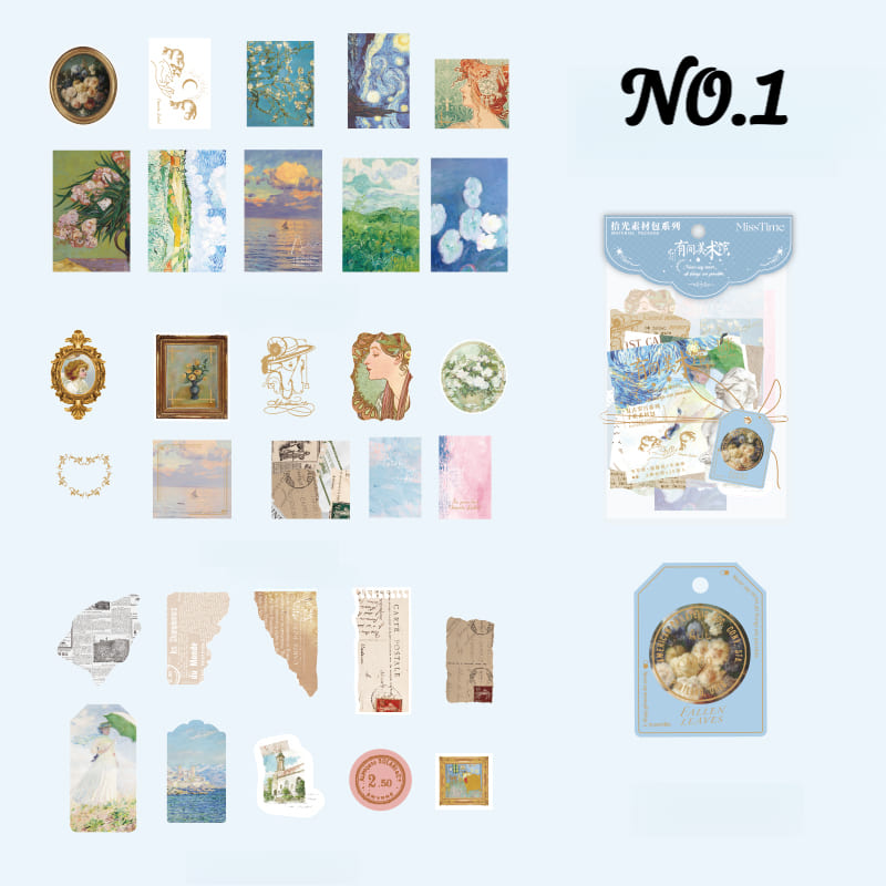 Mixed Media Sticker Pack