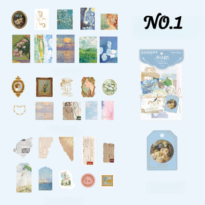 Mixed Media Sticker Pack