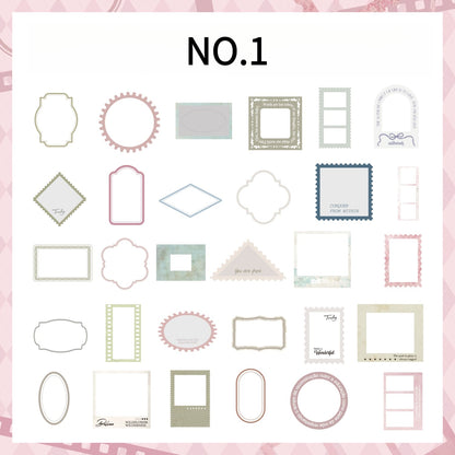 Label Border Sticker Pack