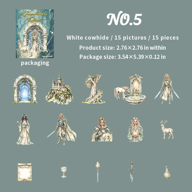 Classic Guardian Figure Stickers