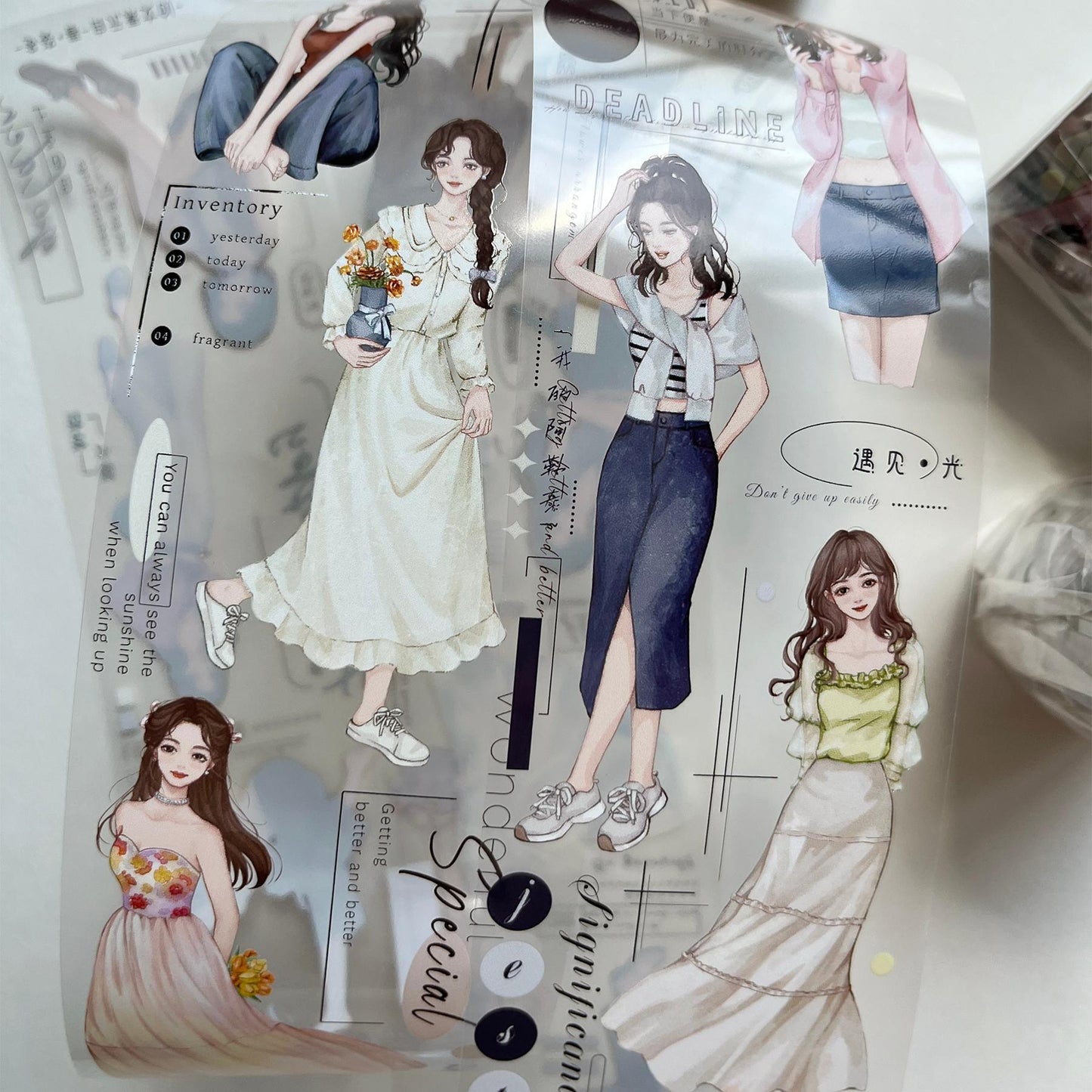 Die-Cut Character Series One Cycle Tape