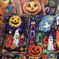 Magic Halloween Theme Scrapbook Paper
