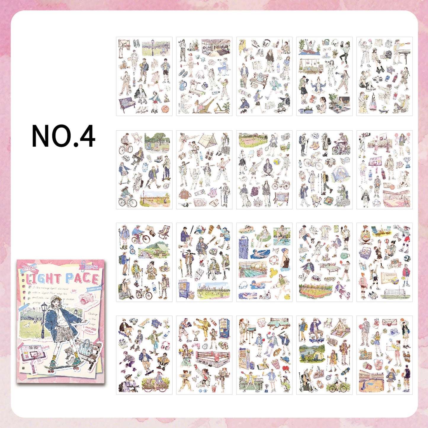 Daily Life Sticker Book
