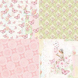 24PCS Spring Atmosphere Scrapbook Paper