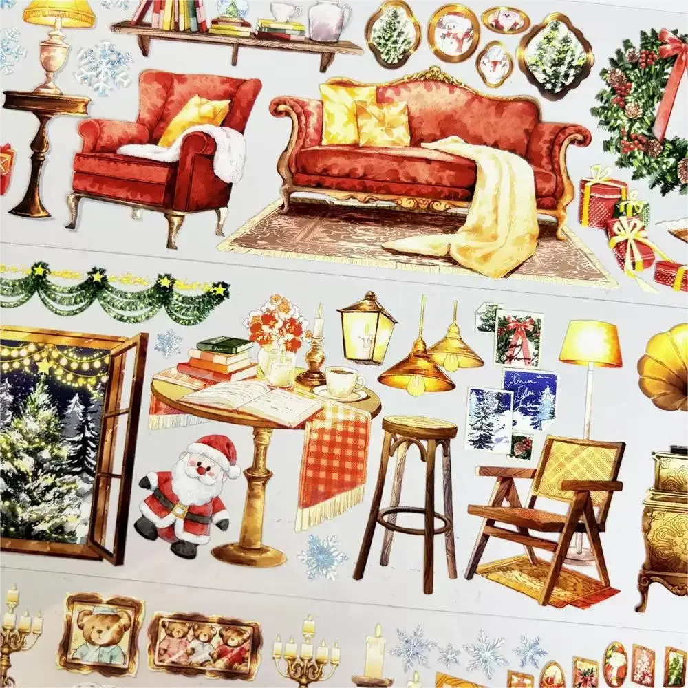 One Loop Christmas Cottage PET Tape