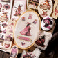 3PCS Pink Halloween Transfer Stickers