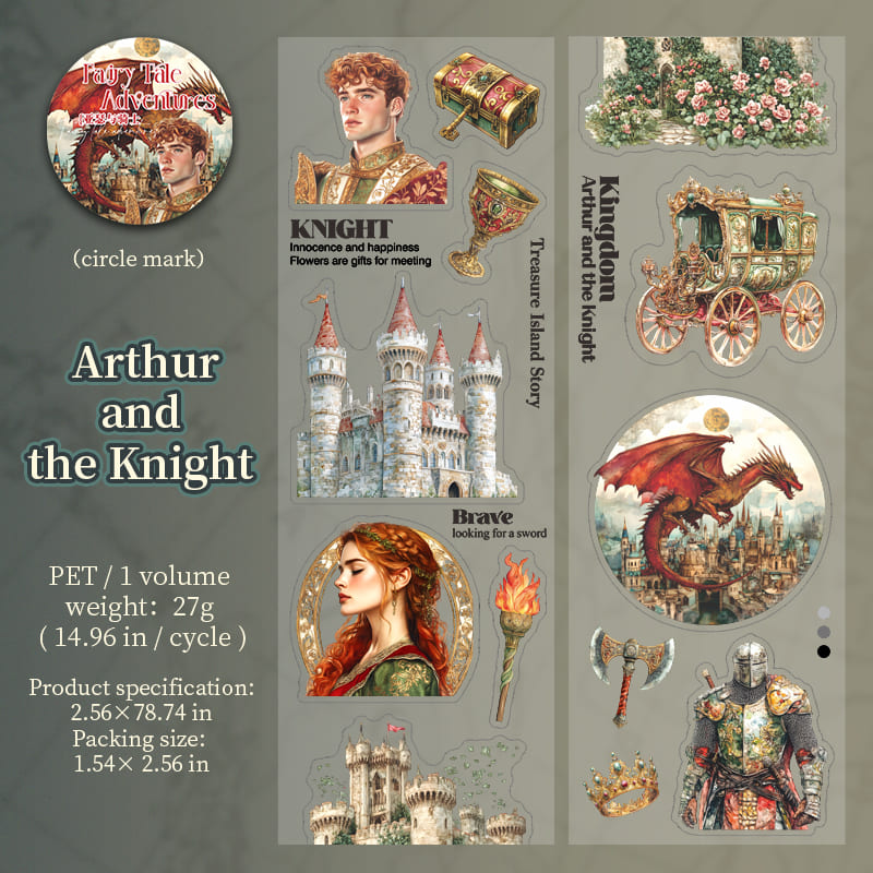 Fairy Tale Adventure Series PET Tape