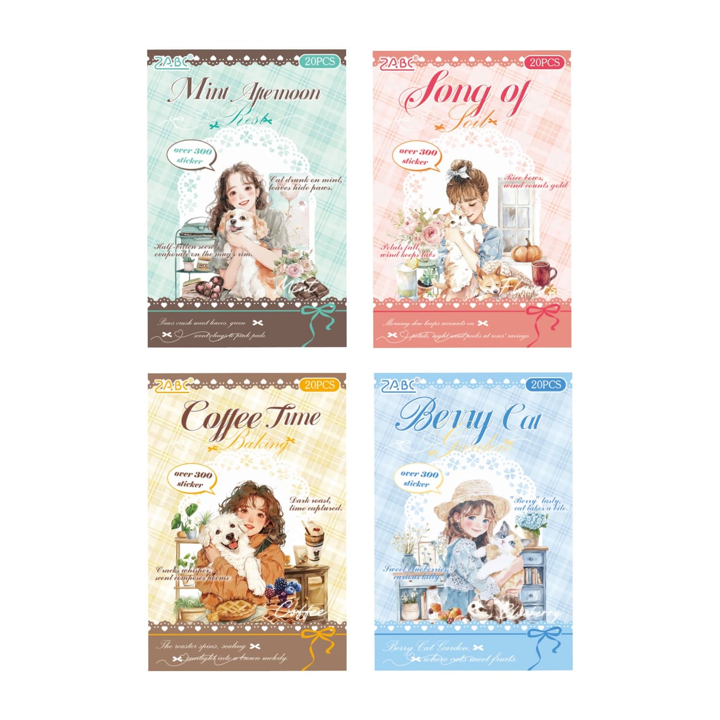 Adorable Pets Sticker Book