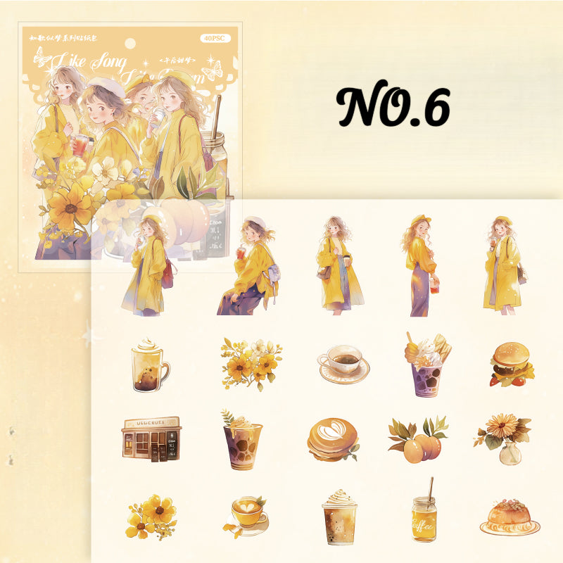 Character PET Sticker Pack