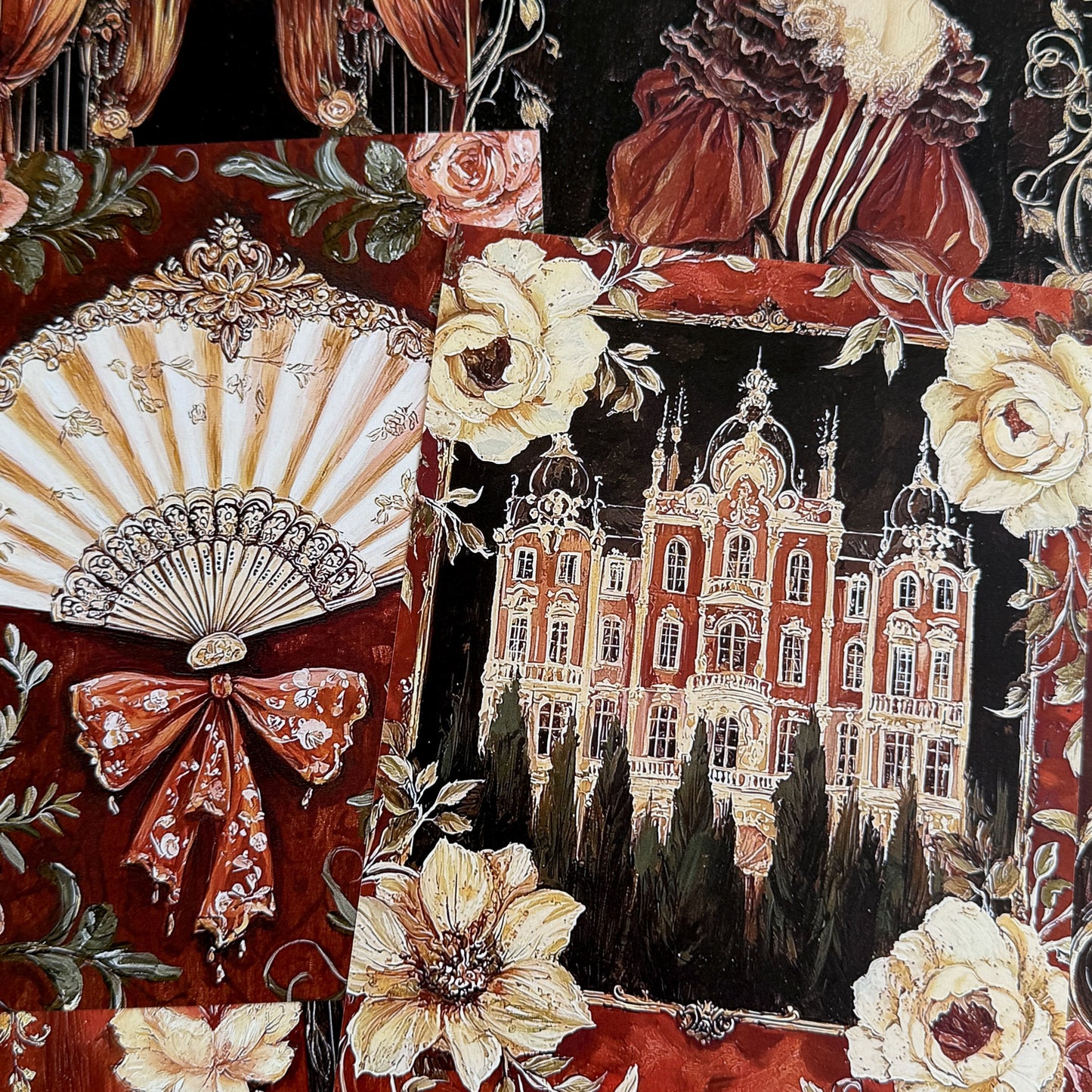 Court Opera Scrapbook Paper