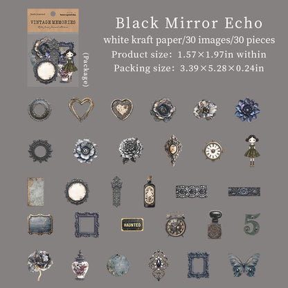 Vintage Junk Journal Stickers Pack