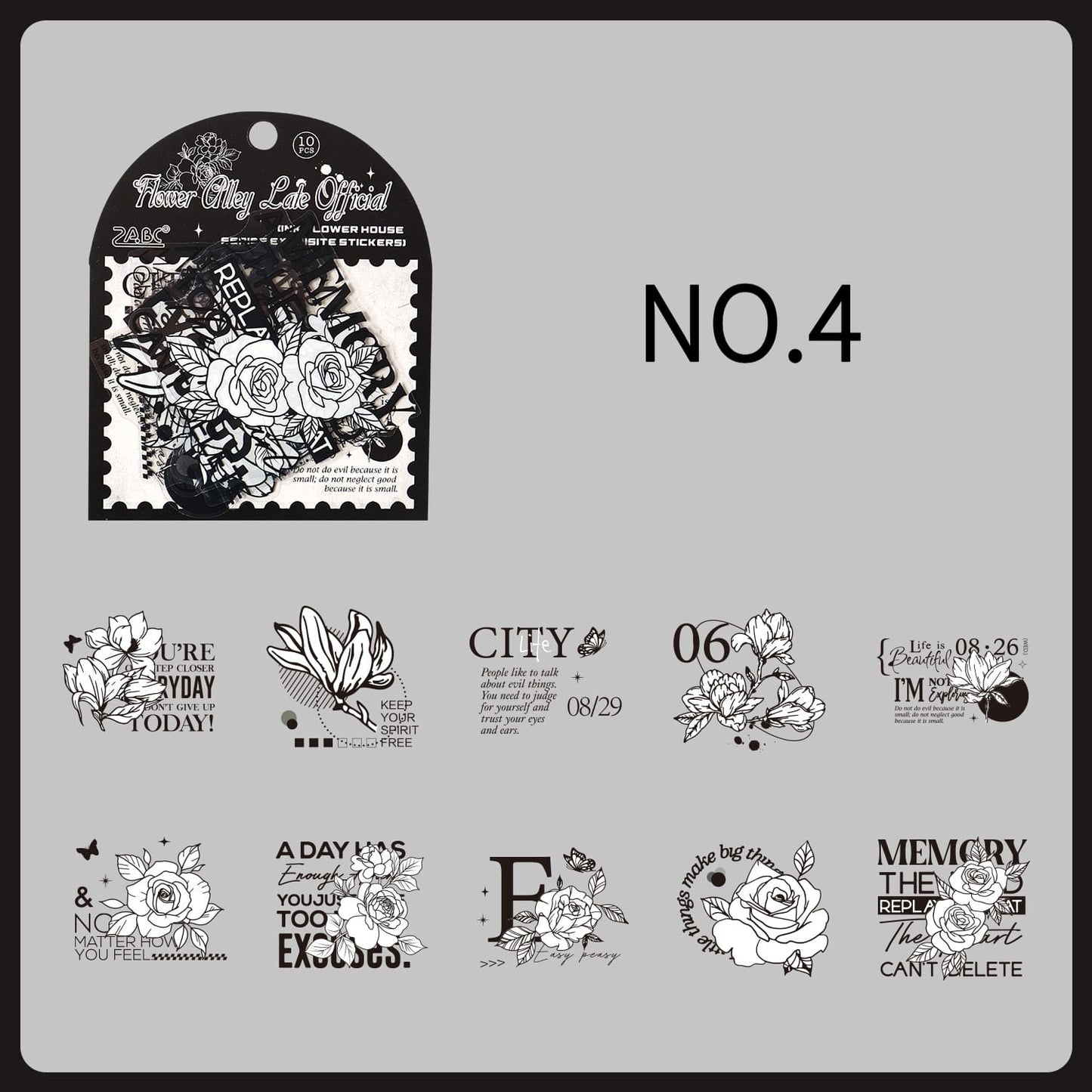 Ink Bloom Sticker Pack