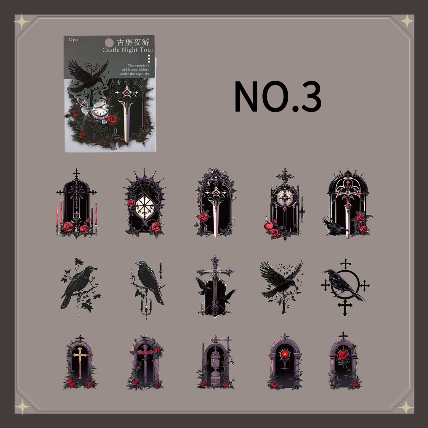 Castle Theme Stickers