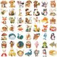 50PCS Fairy Tale Series Stickers