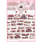 Rustic  Cottage Extra Long Loop Tape