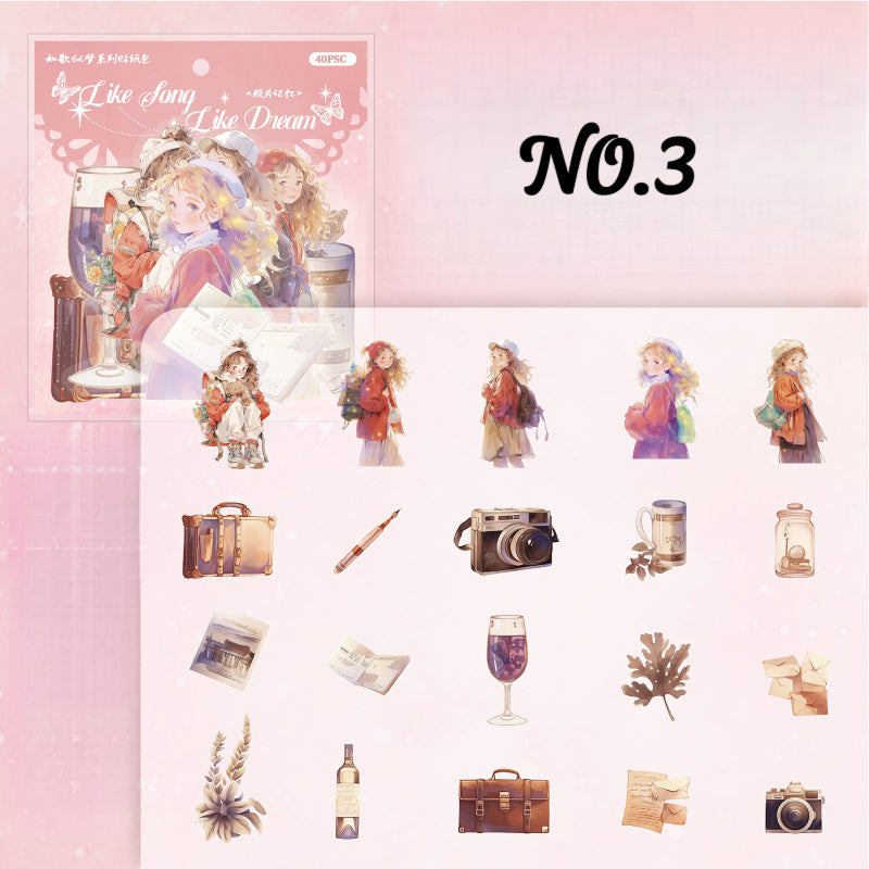 Character PET Sticker Pack