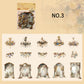 Floral & Aesthetic Lifestyle PET Sticker Pack