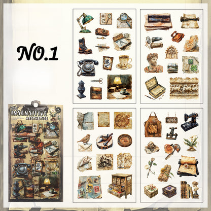 Vintage Ephemera Sticker Pack