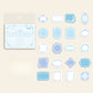 Vintage Irregular-Shaped Sticky Note