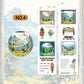 Window Scenery Theme  PET Tape