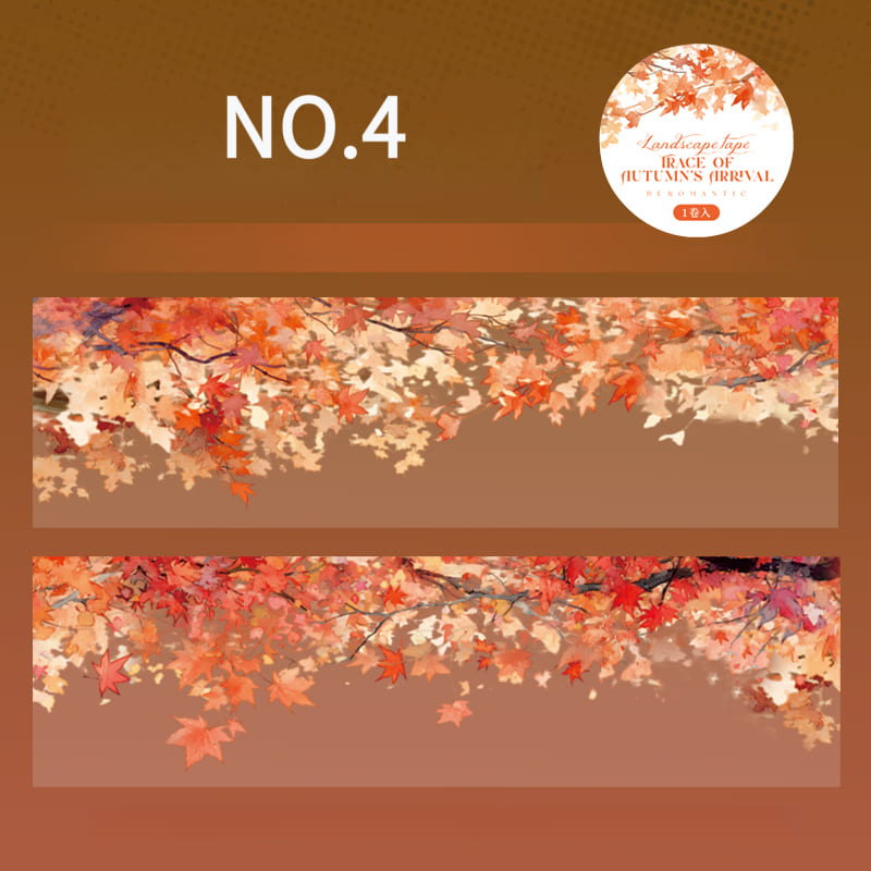 Maple Leaf Theme PET Tape