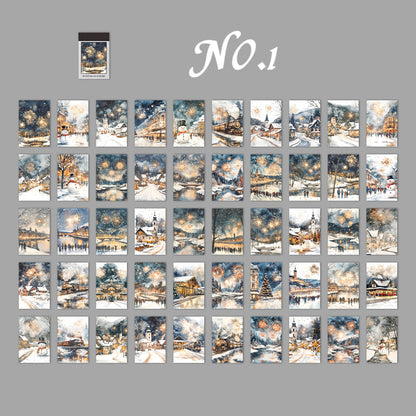 Winter Scenery Sticker