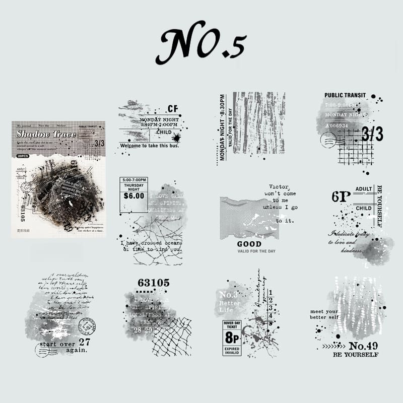 Vintage Marks Sticker Pack