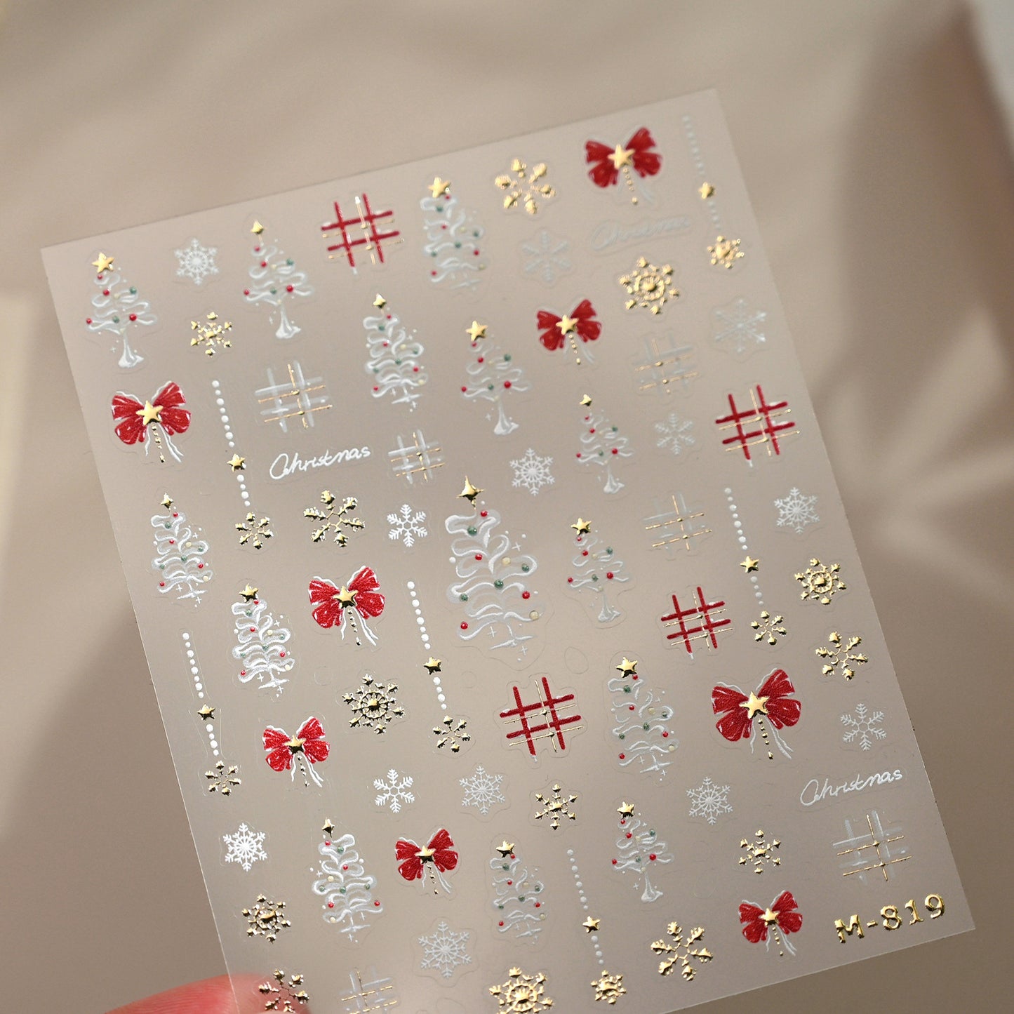 Christmas Theme Mini Decor Stickers