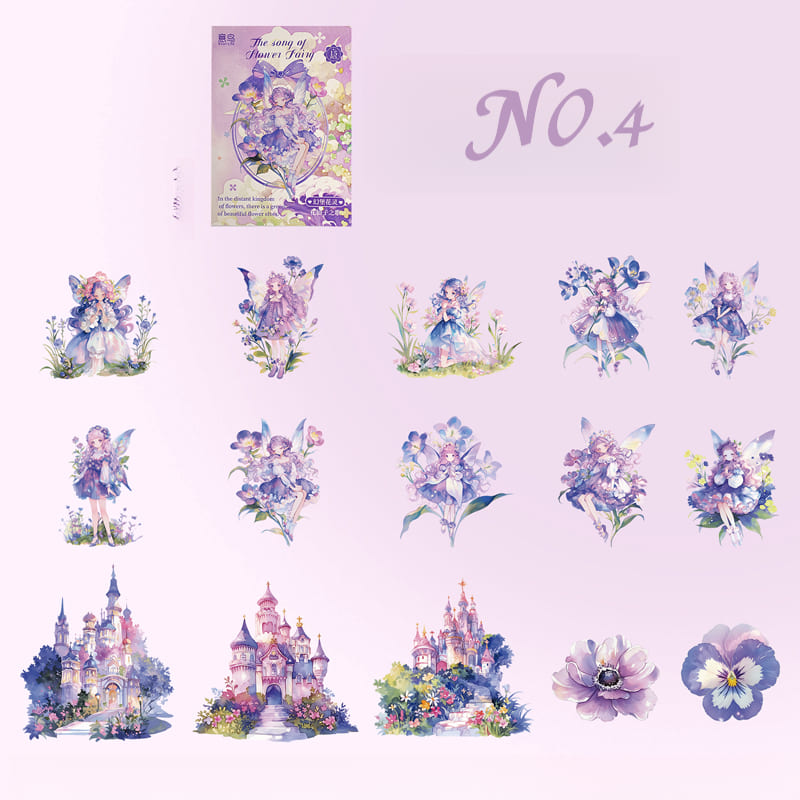 Flower Fairy Sticker Pack