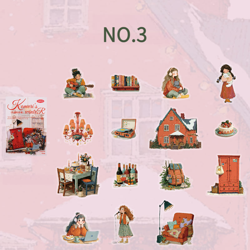 Winter Theme Stickers