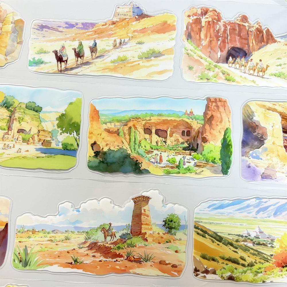 Die-Cut One Loop Scenic Series PET Tape